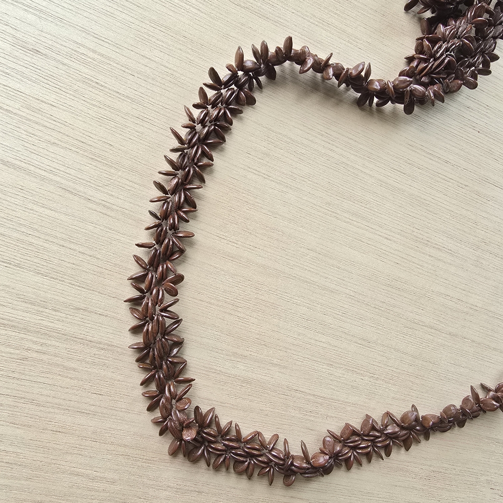 Koa Hawaiian Apple Seeds Necklace